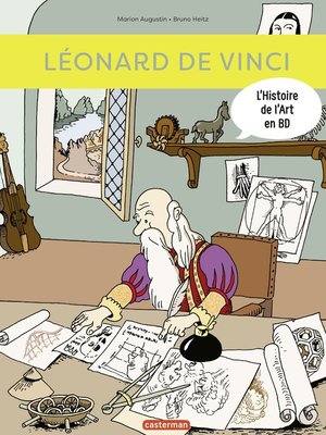cover image of L'Histoire de l'Art en BD--Léonard de Vinci